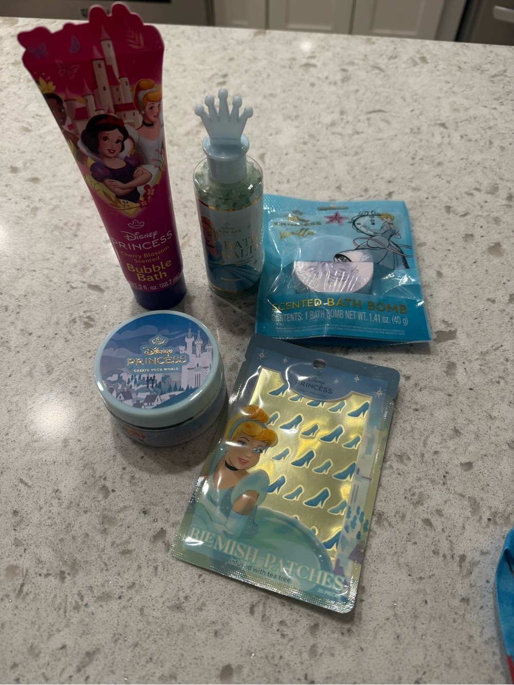 Disney Princess Bath & Beauty Bundle Cinderella Spa Set NWT